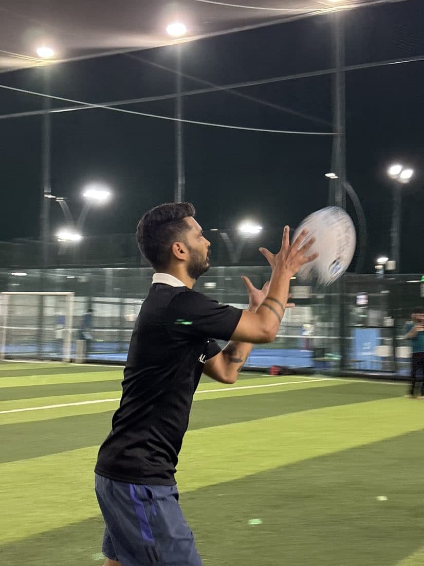 The catch